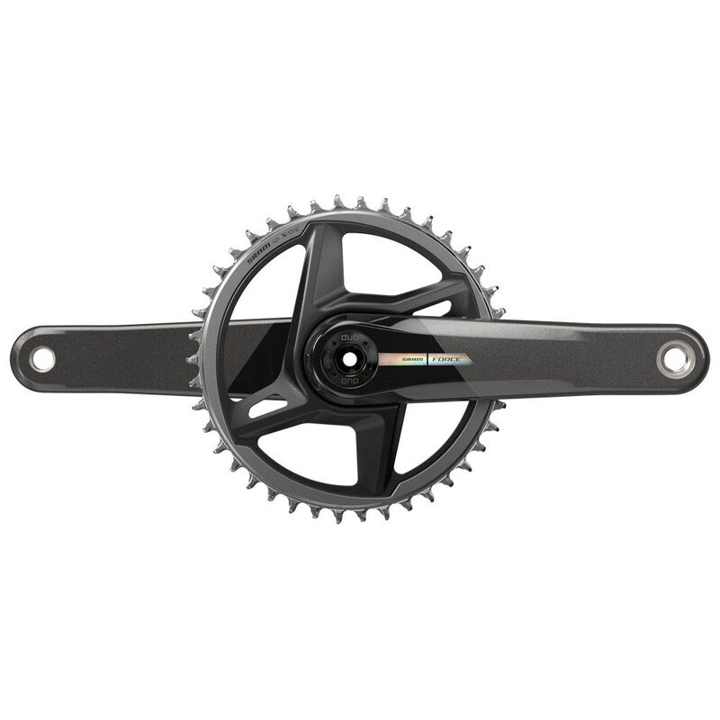 Pédalier vélo Gravel SRAM Force eTap AXS D2 Wide mono-plateau
