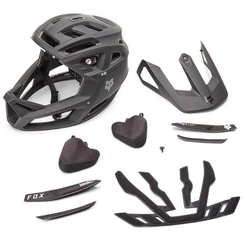 Casco integral MTB Fox Proframe RS Black 2023