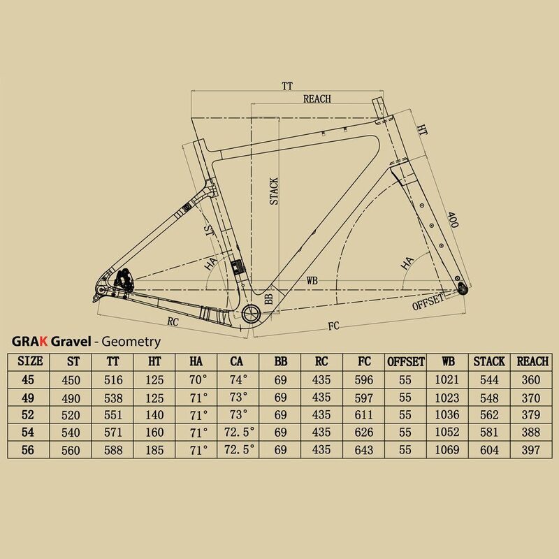 Vélo Gravel CBT Italia Grak Sram Apex 1 HRD 11v Allroad GRAK-SA-33 2023