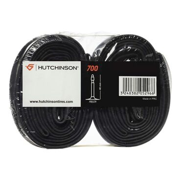 Lot de 2 chambres à air vélo route 700x20-25mm Hutchinson CV657191