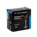 Lot de 2 chambres à air anti-crevaison vélo route Hutchinson Protect Air 700x20-25 avec liquide préventif