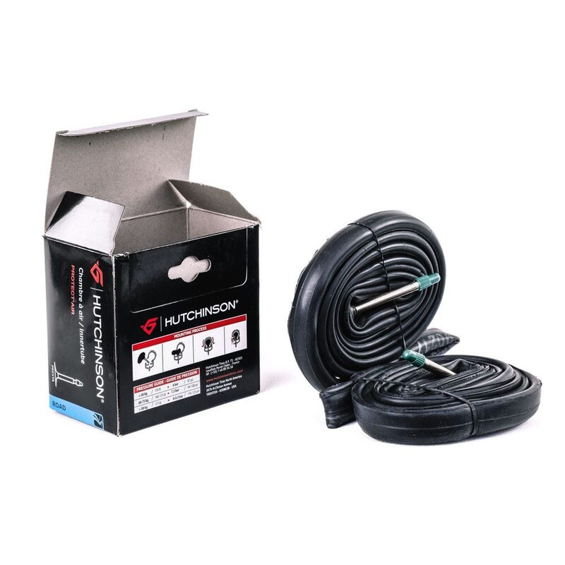 Lot de 2 chambres à air anti-crevaison vélo route Hutchinson Protect Air 700x20-25 avec liquide préventif