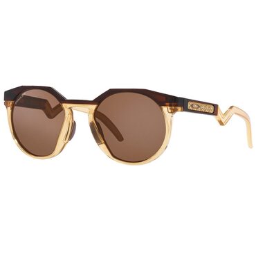 Lunettes vélo Oakley HSTN Dark Amber Light Curry / Prizm Tungsten