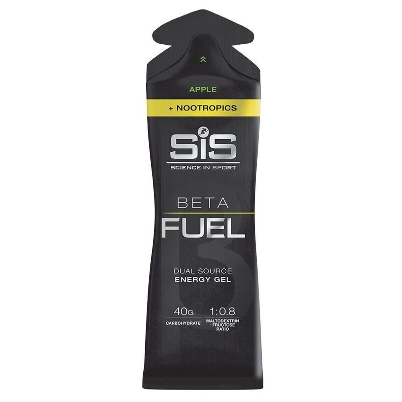 Boite de 6 gels énergétiques SiS Beta Fuel Pomme 60ml