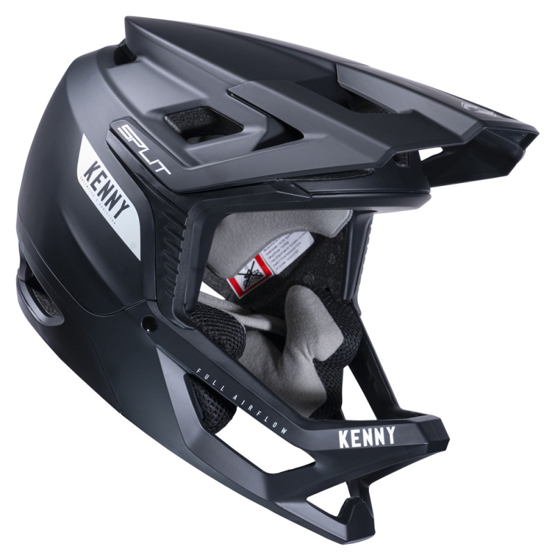 Casque Kenny Downhill Casque BMX noir or - Taille: XXS