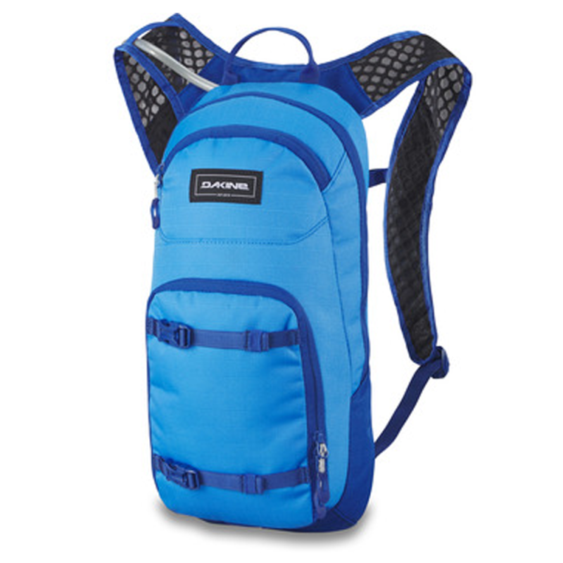 Sac à dos VTT Dakine Session 8L noir bleu poche d'eau 2 litres