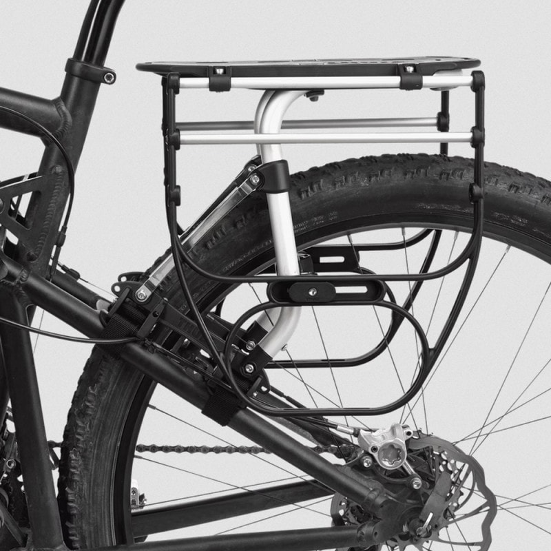 Essai porte-bagages vélo Thule Tour Rack Pack'N Pedal - VTT a 2