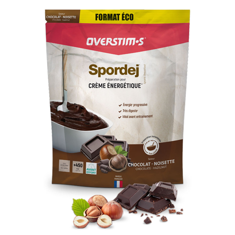 Photo Petit déjeuner de l'effort Overstims Spordej 1.5kg Chocolat-noisette