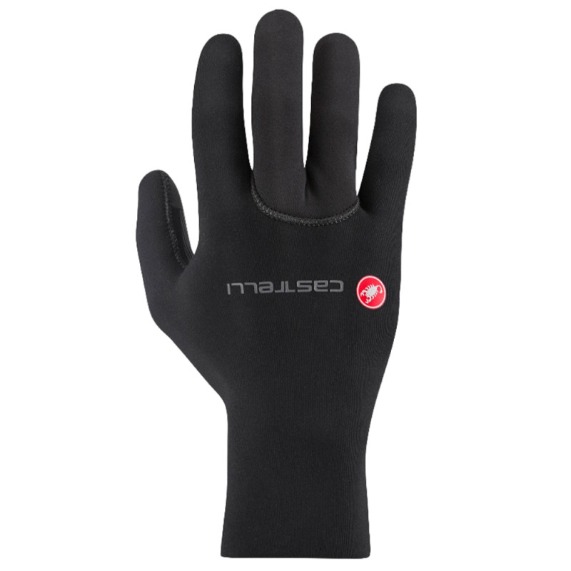 Photo Gants vélo hiver et pluie Castelli Diluvio One 2027 L noir