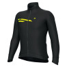 Alé Cycling PR-S Link Winter-Radjacke schwarz grau blau warm