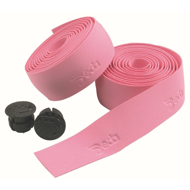 Alien Pros Ruban De Guidon Vélo PU – Lot De 2 Rouleaux, Grip Antidérapant, Absorption Transpiration, Installation Facile – Couleur Rose