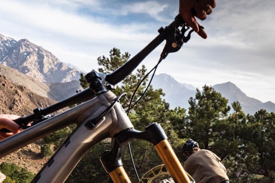 Guidon VTT carbone Déda, Prorace, Syncros,