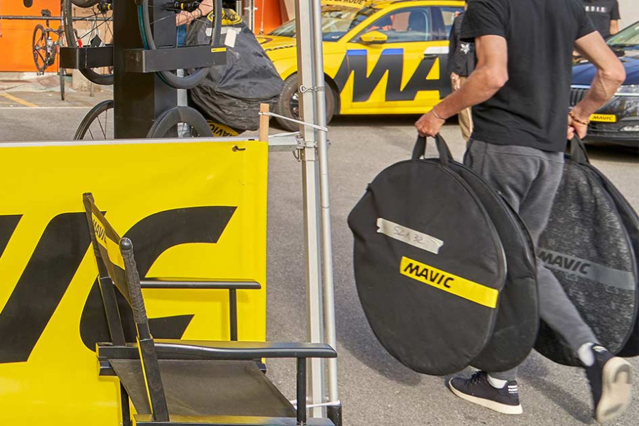 Paire De Sacs De Roue Rembourrés MAVIC Pour Vélo De Route 700C - Occasion