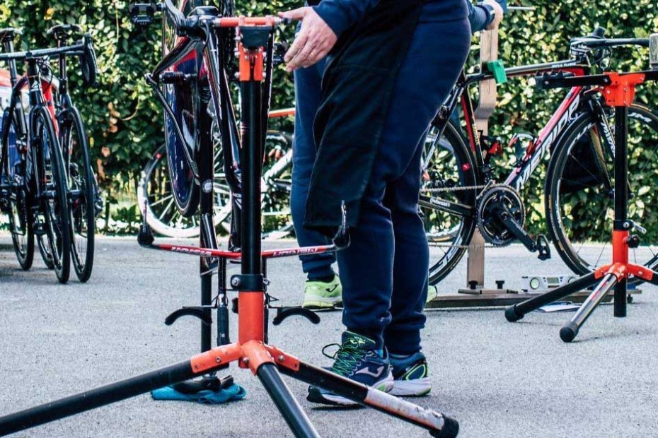 Pied d'Atelier pour Vélo Réglable Support de table de travail pour