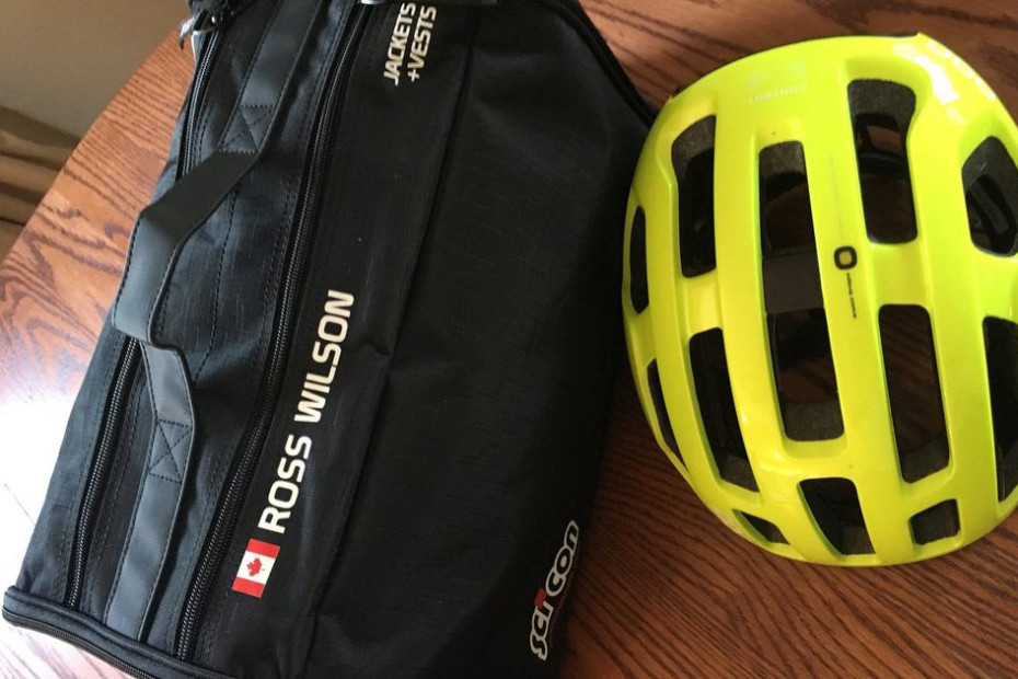 Sac pour casque vélo Noir