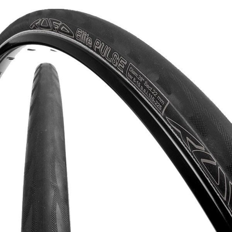 Tufo Elite Pulse Schlauchreifen – 28 Zoll, 22 Mm, Schwarz, Für Rennrad & Straße