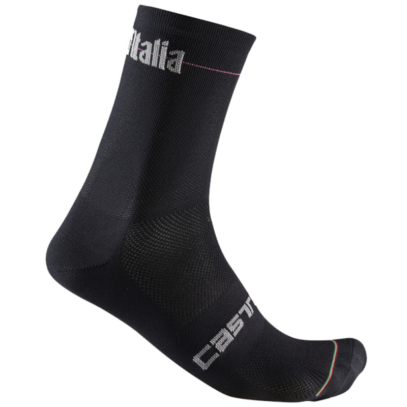 Chaussettes Sport Castelli Entrata 13 - Lot 1 Paire Polyester Hauteur 13cm