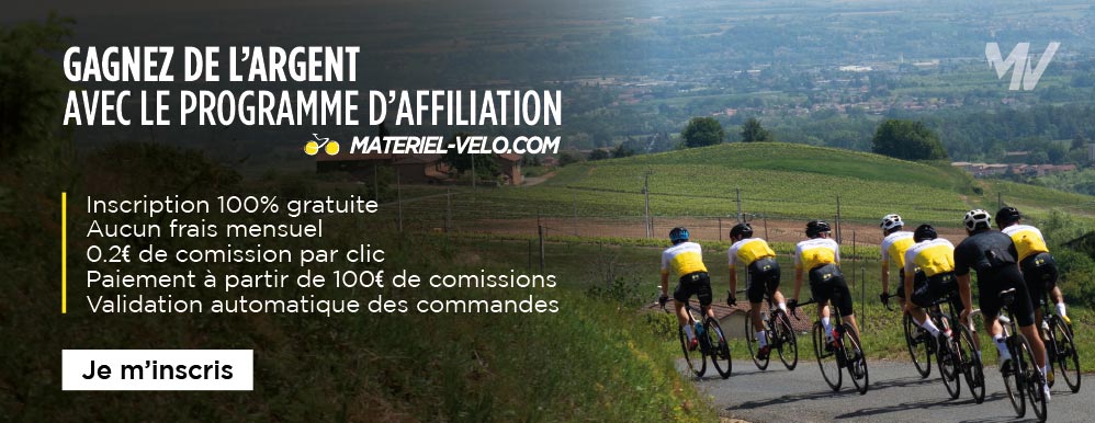 Affiliation Materiel-velo.com