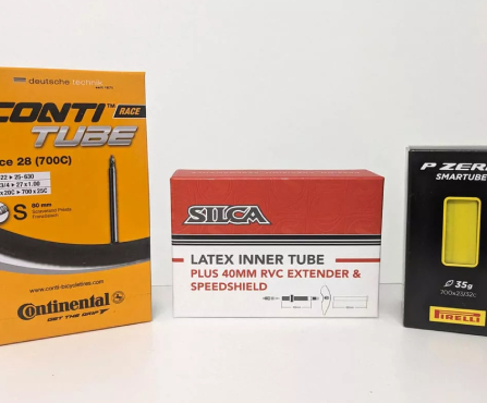Comparatif chambres a air Butyl Latex TPU