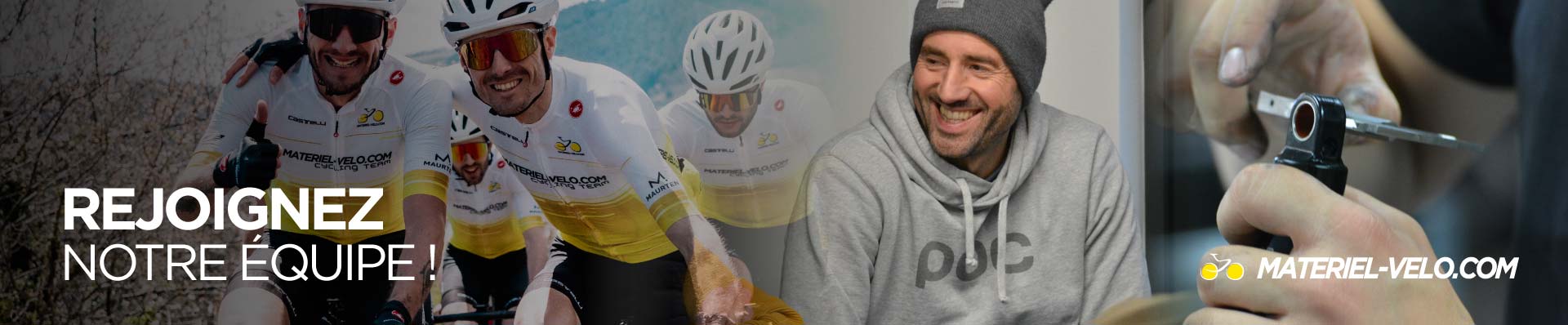 Materiel-velo recrute