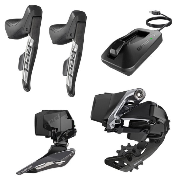Groupe sans fil Sram Red eTap AXS 2 x 12 vitesses