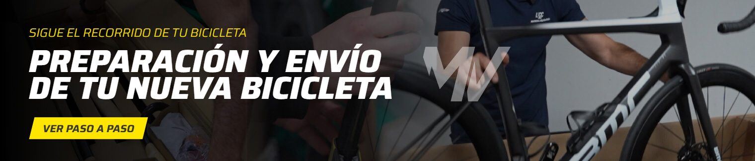 Preparación envío bicicleta