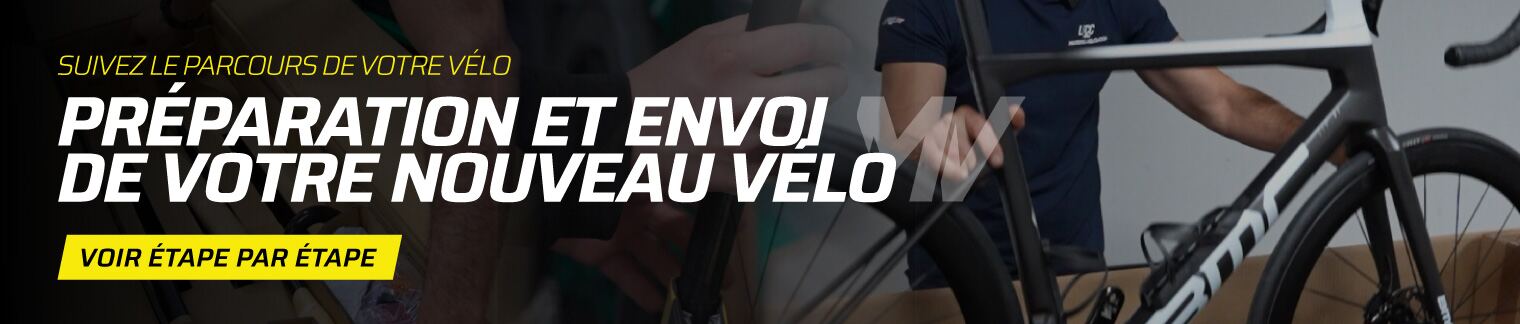 Préparation envoi vélo