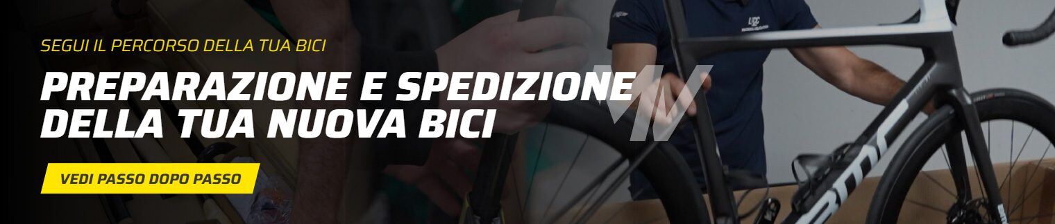 Preparazione spedizione bici