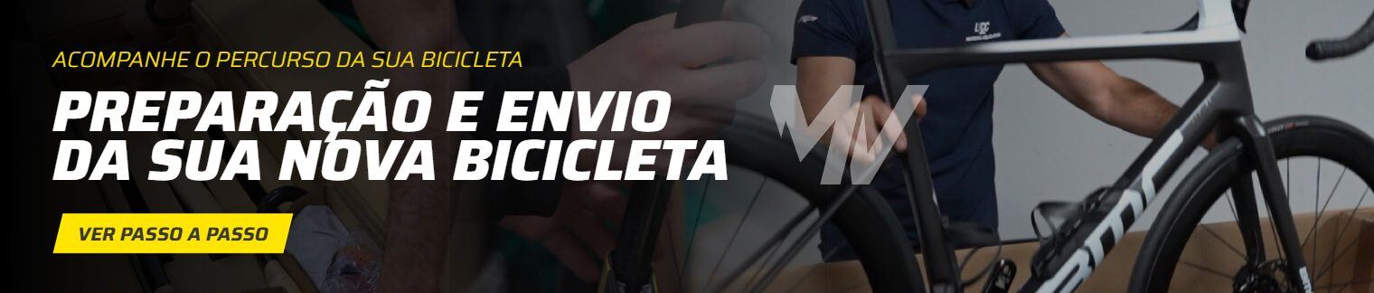 Preparação envio bicicleta